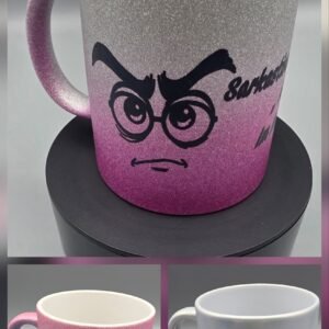 Glitzer Sprüche Tasse